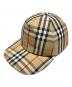 BURBERRY（バーバリー）の古着「ノバチェックキャップ/8026929」｜ベージュ
