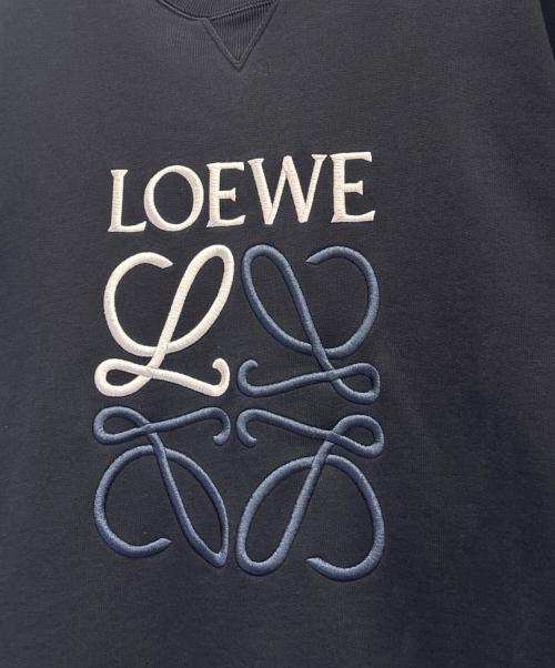 LOEWE（ロエベ）LOEWE (ロエベ) アナグラムロゴスウェット ブラック サイズ:Ｍの古着・服飾アイテム