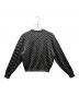中古・古着 BALENCIAGA (バレンシアガ) 総柄ロゴニット ブラック サイズ:34：40000円