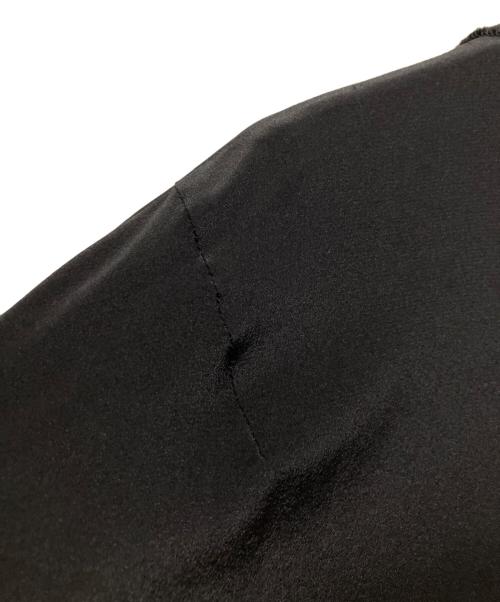 FENDI（フェンディ）FENDI (フェンディ) ネックロゴTシャツ ブラック サイズ:36の古着・服飾アイテム