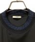中古・古着 FENDI (フェンディ) ネックロゴTシャツ ブラック サイズ:36：40000円