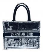 Christian Diorクリスチャン ディオール）の古着「ブックトートミディアム」｜ブラック×ホワイト