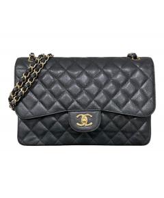 中古・古着通販】CHANEL (シャネル) デニムマトラッセ25 ネイビー