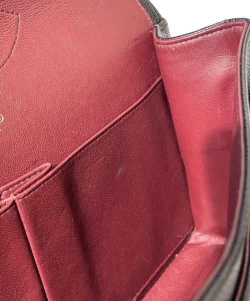 CHANEL（シャネル）CHANEL (シャネル) デカマトラッセ30/Wフラップチェーンショルダーバッグ ブラック サイズ:30の古着・服飾アイテム