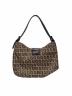 中古・古着 FENDI (フェンディ) ズッキーノショルダーバッグ ベージュ サイズ:-：180000円