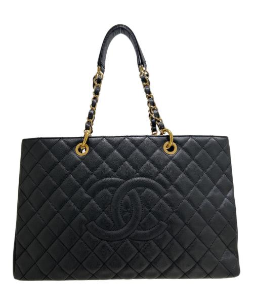 CHANEL（シャネル）CHANEL (シャネル) GST Tote Bag/GSTトートバッグ/A50995 ブラックの古着・服飾アイテム