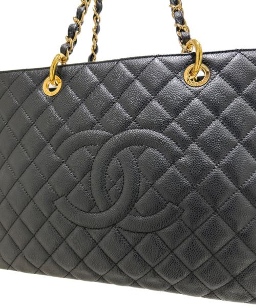 CHANEL（シャネル）CHANEL (シャネル) GST Tote Bag/GSTトートバッグ/A50995 ブラックの古着・服飾アイテム