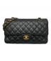 CHANEL（シャネル）の古着「マトラッセ25/Wフラップチェーンショルダーバッグ」｜ブラック