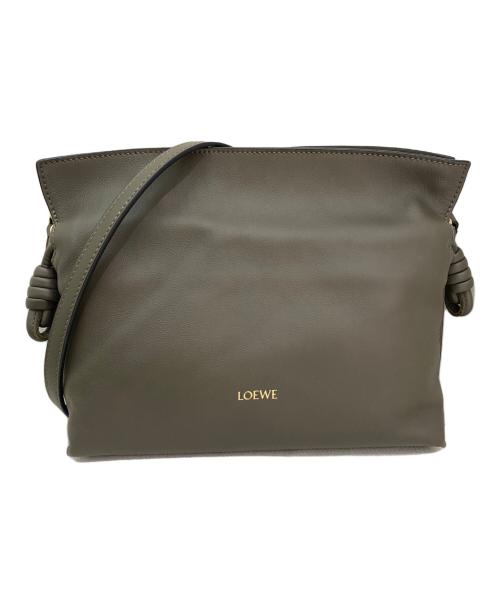 LOEWE（ロエベ）LOEWE (ロエベ) フラメンコクラッチ ミディアム オリーブ サイズ:ミディアムの古着・服飾アイテム