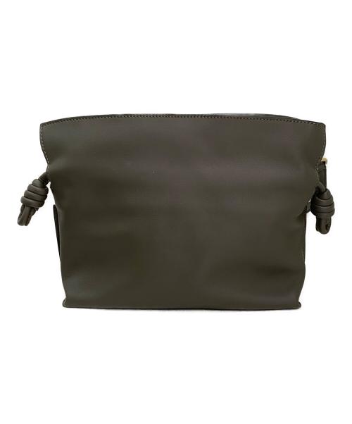 LOEWE（ロエベ）LOEWE (ロエベ) フラメンコクラッチ ミディアム オリーブ サイズ:ミディアムの古着・服飾アイテム