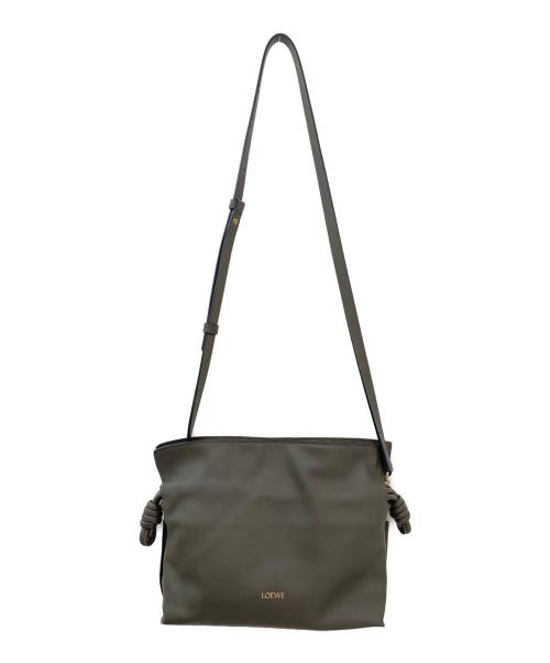 LOEWE（ロエベ）LOEWE (ロエベ) フラメンコクラッチ ミディアム オリーブ サイズ:ミディアムの古着・服飾アイテム