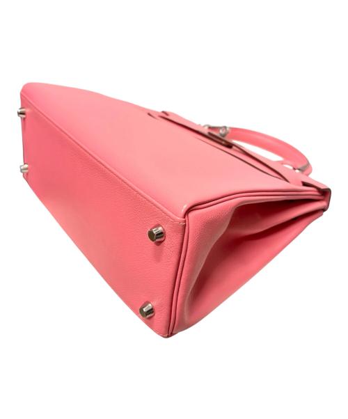 HERMES（エルメス）HERMES (エルメス) Kelly28 ケリー28 内縫い/シルバー金具/エバーカラー/ローズアザレ/Y刻印/2020年 ローズアザレ サイズ:28の古着・服飾アイテム