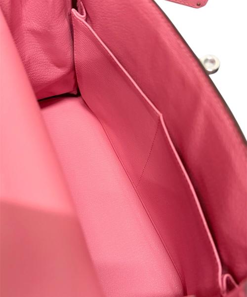 HERMES（エルメス）HERMES (エルメス) Kelly28 ケリー28 内縫い/シルバー金具/エバーカラー/ローズアザレ/Y刻印/2020年 ローズアザレ サイズ:28の古着・服飾アイテム