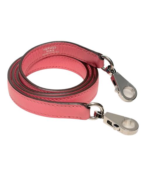HERMES（エルメス）HERMES (エルメス) Kelly28 ケリー28 内縫い/シルバー金具/エバーカラー/ローズアザレ/Y刻印/2020年 ローズアザレ サイズ:28の古着・服飾アイテム