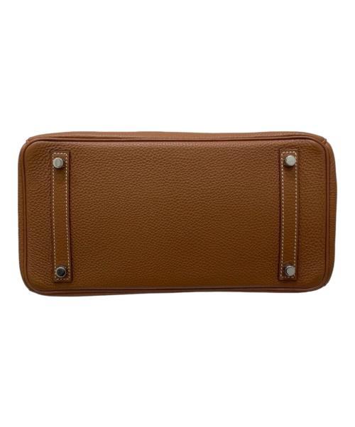 HERMES（エルメス）HERMES (エルメス) Barkin 30/バーキン 30/トゴ/ゴールド/シルバー金具/□M刻印2009年製 ゴールド サイズ:30の古着・服飾アイテム