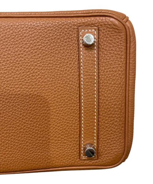 HERMES（エルメス）HERMES (エルメス) Barkin 30/バーキン 30/トゴ/ゴールド/シルバー金具/□M刻印2009年製 ゴールド サイズ:30の古着・服飾アイテム