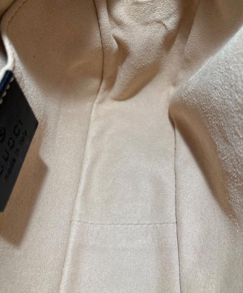GUCCI（グッチ）GUCCI (グッチ) GGマーモント キルティング ミニチェーンショルダーバッグ ブラックの古着・服飾アイテム