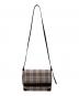 BURBERRY (バーバリー) ノバチェック柄 ショルダーバッグ：58000円