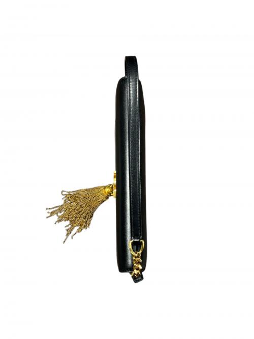 Saint Laurent Paris（サンローランパリ）Saint Laurent Paris (サンローランパリ) ケイト チェーンウォレット/GUE452159 ブラック×ゴールド金具 サイズ:-の古着・服飾アイテム
