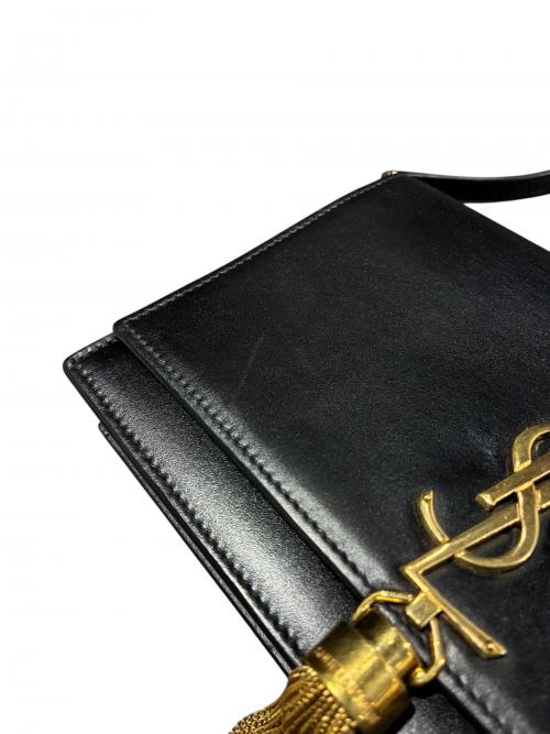 Saint Laurent Paris（サンローランパリ）Saint Laurent Paris (サンローランパリ) ケイト チェーンウォレット/GUE452159 ブラック×ゴールド金具 サイズ:-の古着・服飾アイテム