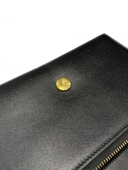 Saint Laurent Paris（サンローランパリ）Saint Laurent Paris (サンローランパリ) ケイト チェーンウォレット/GUE452159 ブラック×ゴールド金具 サイズ:-の古着・服飾アイテム