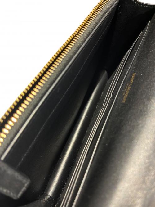Saint Laurent Paris（サンローランパリ）Saint Laurent Paris (サンローランパリ) ケイト チェーンウォレット/GUE452159 ブラック×ゴールド金具 サイズ:-の古着・服飾アイテム
