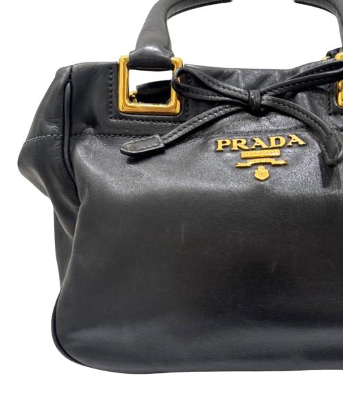 PRADA（プラダ）PRADA (プラダ) ハンドバッグ 2WAYショルダーバッグ ブラックの古着・服飾アイテム