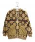 GUCCI（グッチ）の古着「GG Bouclé Bomber Jacket/GGボアブルゾン・716387 XJEU7」｜ベージュ