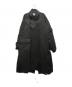 sacai（サカイ）の古着「Hank Willis Thomas／ Solid Mix Coat」｜ブラック