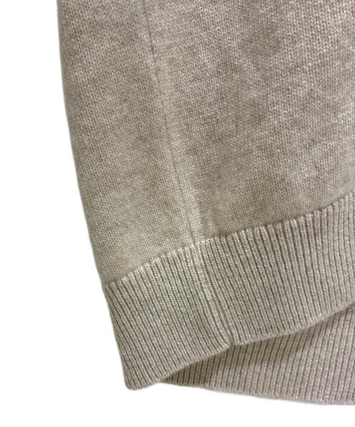 HERMES（エルメス）HERMES (エルメス) カシミヤカーディガンベスト ベージュ サイズ:34の古着・服飾アイテム