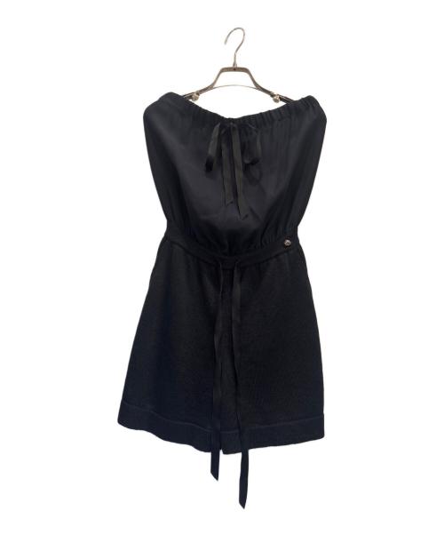 CHANEL（シャネル）CHANEL (シャネル) オールインワン ブラック サイズ:34の古着・服飾アイテム