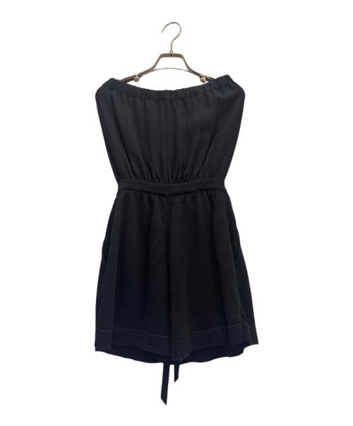 CHANEL（シャネル）CHANEL (シャネル) オールインワン ブラック サイズ:34の古着・服飾アイテム