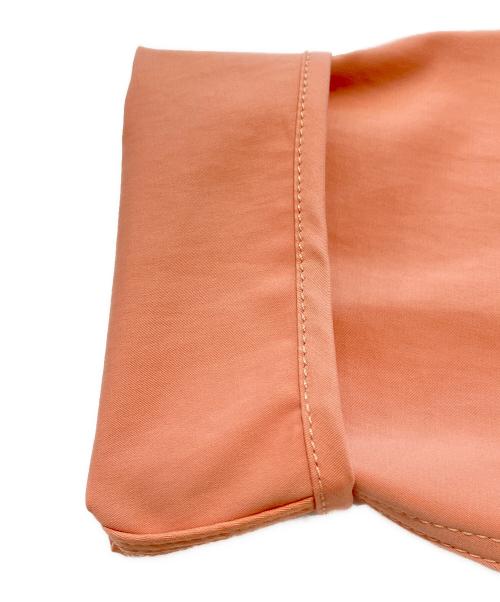 HERMES（エルメス）HERMES (エルメス) Collarless Jacket with Sellier Buttons セリエボタン ノーカラージャケット/5E0163DQ ピンク サイズ:34の古着・服飾アイテム