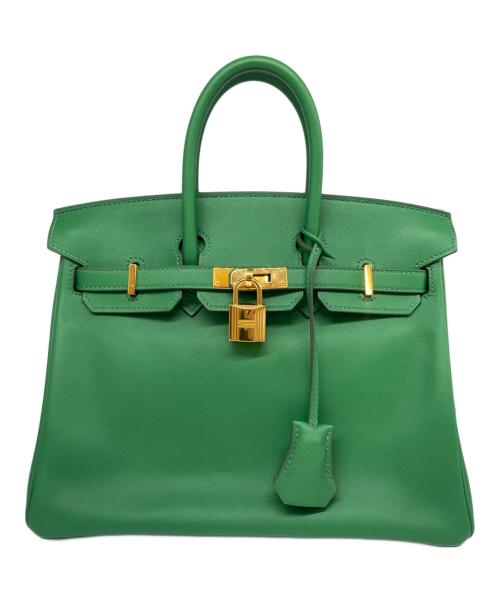 HERMES（エルメス）HERMES (エルメス) バーキン25/ゴールド金具/ヴォースイフト/バンブー/D刻印：2019年 バンブー サイズ:25の古着・服飾アイテム