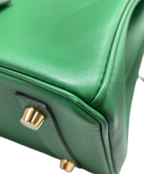 HERMES（エルメス）HERMES (エルメス) バーキン25/ゴールド金具/ヴォースイフト/バンブー/D刻印：2019年 バンブー サイズ:25の古着・服飾アイテム