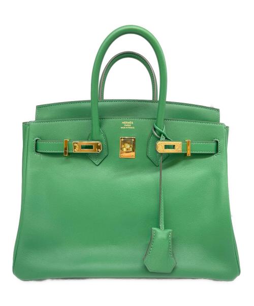 HERMES（エルメス）HERMES (エルメス) バーキン25/ゴールド金具/ヴォースイフト/バンブー/D刻印：2019年 バンブー サイズ:25の古着・服飾アイテム