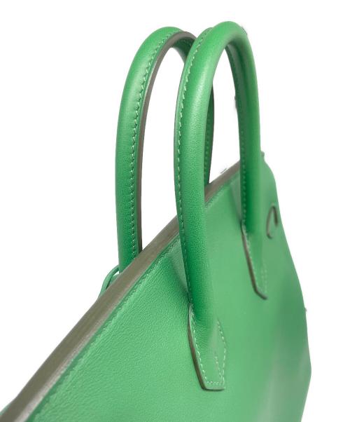 HERMES（エルメス）HERMES (エルメス) バーキン25/ゴールド金具/ヴォースイフト/バンブー/D刻印：2019年 バンブー サイズ:25の古着・服飾アイテム