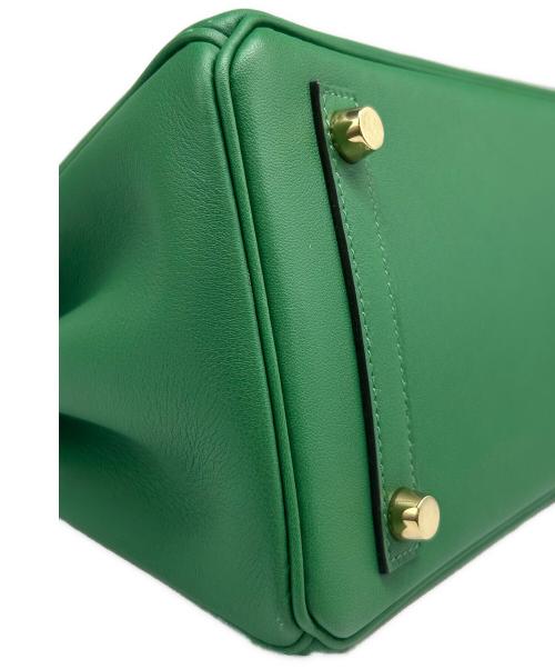 HERMES（エルメス）HERMES (エルメス) バーキン25/ゴールド金具/ヴォースイフト/バンブー/D刻印：2019年 バンブー サイズ:25の古着・服飾アイテム