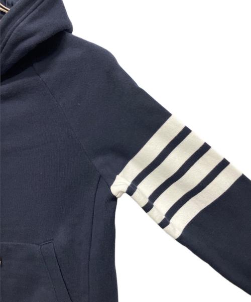 Thom Browne（トムブラウン）Thom Browne (トムブラウン) 4BAR クラシック ジップパーカー ネイビー サイズ:2の古着・服飾アイテム