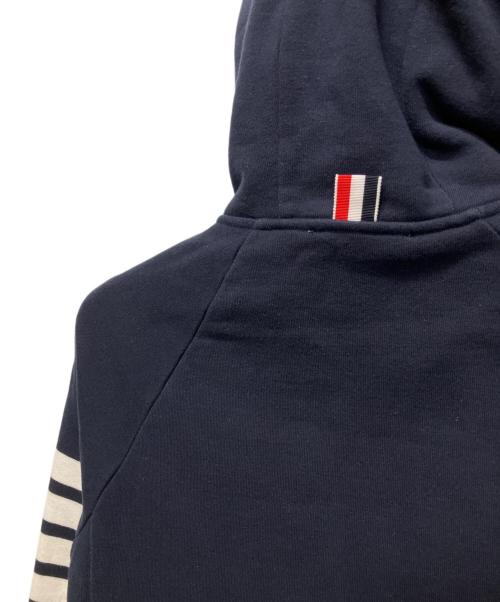 Thom Browne（トムブラウン）Thom Browne (トムブラウン) 4BAR クラシック ジップパーカー ネイビー サイズ:2の古着・服飾アイテム