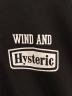 中古・古着 Hysteric Glamour (ヒステリックグラマー) WIND AND SEA (ウィンダンシー) ロングスリーブTシャツ ブラック サイズ:L：15000円