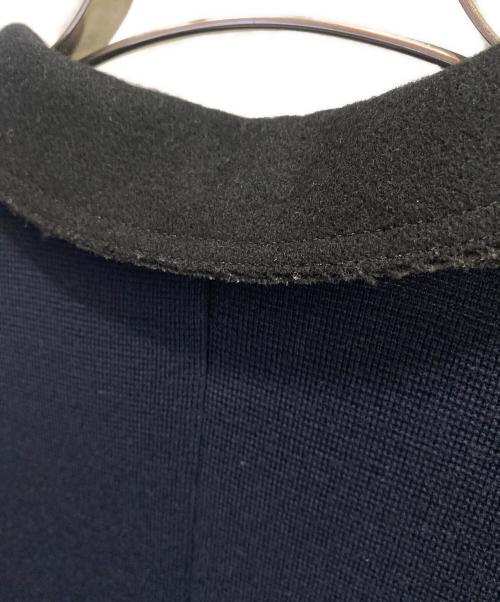 sacai（サカイ）sacai (サカイ) ニットテーラードジャケット ネイビー サイズ:1の古着・服飾アイテム
