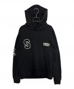 Hysteric Glamour×WIND AND SEAヒステリックグラマー×ウィンダンシー）の古着「パーカー」｜ブラック