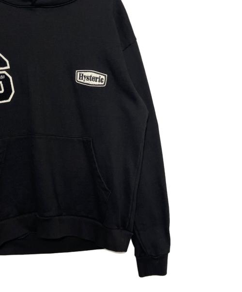 Hysteric Glamour（ヒステリックグラマー）Hysteric Glamour (ヒステリックグラマー) WIND AND SEA (ウィンダンシー) パーカー ブラック サイズ:Lの古着・服飾アイテム