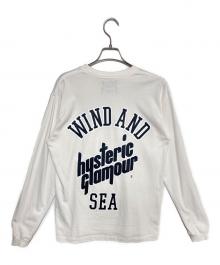 Hysteric Glamour×WIND AND SEA（ヒステリックグラマー×ウィンダンシー）の古着「長袖Tシャツ」｜ホワイト