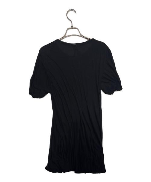 RICK OWENS（リックオウエンス）RICK OWENS (リックオウエンス) Double Short-Sleeve T-Shirt ブラック サイズ:Mの古着・服飾アイテム
