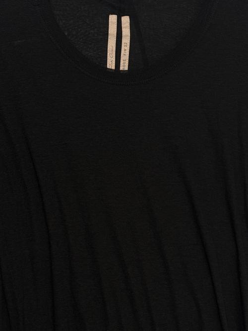 RICK OWENS（リックオウエンス）RICK OWENS (リックオウエンス) Double Short-Sleeve T-Shirt ブラック サイズ:Mの古着・服飾アイテム