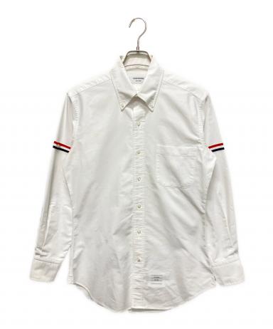 THOM BROWNE USA製 オックスフォード　ボタンダウンシャツ 中古・古着通販】Thom Browne (トムブラウン) アームバンド