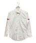 Thom Browne（トムブラウン）の古着「アームバンドオックスフォードシャツ/ボタンダウンシャツ」｜ホワイト