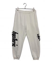 Hysteric Glamour×WIND AND SEA（ヒステリックグラマー×ウィンダンシー）の古着「スウェットパンツ」｜ホワイト